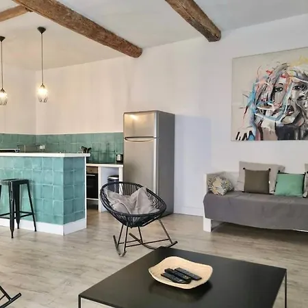 Spacious Flat - A/c - City Center - Terrace Aix-en-Provence